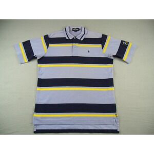 Ralph Lauren Polo Shirt Men Large Golf Striped Southern Hills Country Club